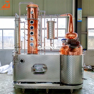 Oprema za destilacijo bakra